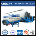 Cimc 3 Eje 55m3 Cemento Bulker Remolque con Motor Weichai 4102